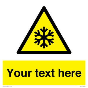 Custom Snowflake Sign